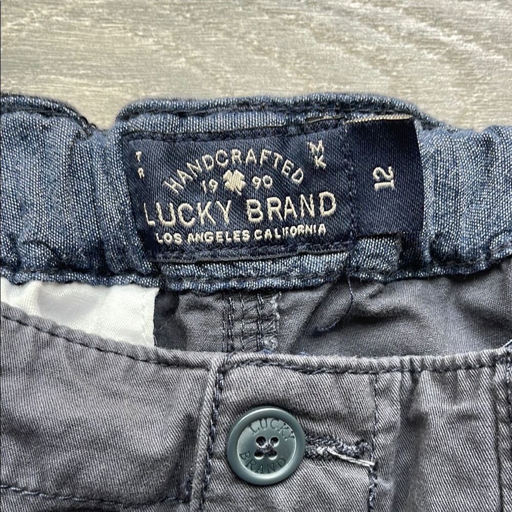 Lucky Brand Cargo Shorts, blue/grey - Picture 2 of 7